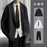在飛比找ETMall東森購物網優惠-西裝外套畢業韓版學院風制服