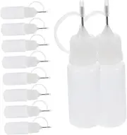30pcs Squeeze Bottles Precision Glue Applicator Bottles for Oil and Liquid for Detail Work and Industrial Applications Ready to Use with Covers