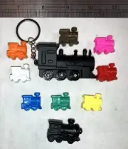 Mexican Train Domino Steam Engine Sound Train 8 Markers + Black Train Free Ship