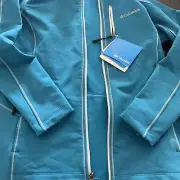 NWT Columbia Ladies Sz L Softshell Simply Warm Water Wind Resistance Coat New!