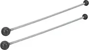 Mikinona 2 Pcs Portable Double Yarn Mallets for Percussion Instruments for Xylophones and Marimbas Drumsticks with Comfortable Grip for Enhanced Performance
