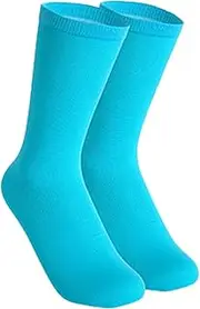 [yuksok] Ice Skating Socks Cotton Roller Skating Socks Skate Socks Soft Figure Skating Socks Knee High Socks for Workers Athletes Gift