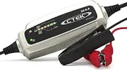CTEK XS 0.8, Battery Charger 12V, Battery Tender Charger, Smart Battery Charger Motorcycle, ATV, Snowmobile, Jetski, Watercraft, Lawn Mower, Battery Maintainer, Trickle Charger with Desulfation Mode
