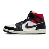 在飛比找蝦皮商城優惠-Air Jordan 1 Mid Black Red W 黑