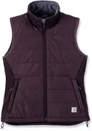 Carhartt Rugged Flex Insulated, vest women , color: Dark Red , size: XL