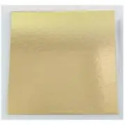 Gold Square Cake Boards 255x255x3mm MDF