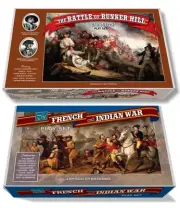 Marx "The Battle of Bunker Hill" OR "The French and Indian War" Play Set Box
