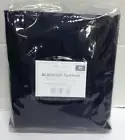 Pottery Barn PB Kids Quincy Cotton Blackout Drapes window Curtains 44x90 Navy