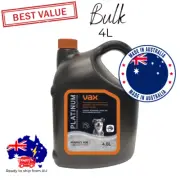 Vax Platinum Carpet Deep Cleaning Solution 4L Rug Upholstery Professional Bulk