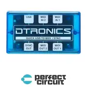 Dtronics Quick USB Midi Sync Utility MIDI UTILITY - NEW - PERFECT CIRCUIT