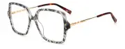 MISSONI MIS 0005 S37 WHITE BLACK PATTERN 53/16/140 WOMAN Eyewear Frame