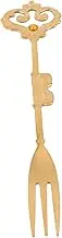 Mikinona 1pc Shaped Fork Elegant Cutlery for Fruits Desserts Cakes Appetizers for Home Restaurants Special Occasions