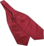 [BESTYASH] Men Scarf Tie Elegant Decorative Tie Down Strap for Weddings Business and Formal Events Luxurious Comfort Impeccable Workmanship Accessory for Men