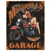 Sign - Motorhead Garage Wall Art Home Decor Picture Gift