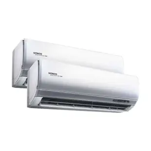 【HITACHI 日立】R32一級變頻冷暖3-5坪+6-9坪一對二分離式冷氣RAS-28NJP+50NJP/RAM-71NP(首創頂極材料安裝)