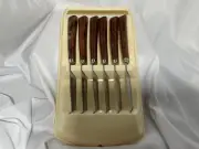 Vintage Regent Sheffield England Steak Knives Set Of 6