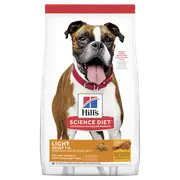 Hill's Science Diet Light Adult Dry Dog Food 12kg bag