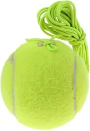 MagiDeal Durable Elastic Tennis Ball with String for Tennis Trainer - Green