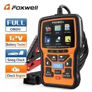 FOXWELL OBD2 Scanner Battery Tester 12V Cranking Charging System Code Reader