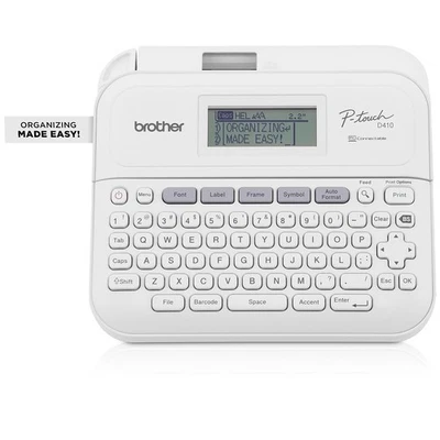 Brother P-touch Desktop Non-Thermal Label Maker White (PT-D410) PTD410