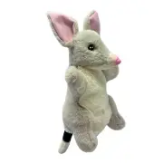 Bilby Puppet - Eco Buddies 100% Recycled Materials - Plush Animal Soft Toy 25cm