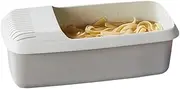 Microwave Pasta Cooker, Heat Resistant Pasta Boat Steamer, Microwaveable Noodle Cooker, BPA Fast Spaghetti Noodle Cooker Steamer