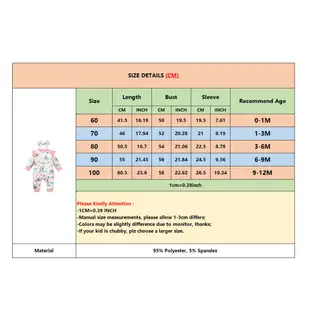 0-1歲新生女嬰卡通動物連身衣2件套/可愛考拉印花長袖連身衣+頭帶/睡衣服裝嬰兒寶寶