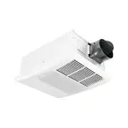 Radiance Series 80 CFM Ceiling Bathroom Exhaust Fan with Light and Heater