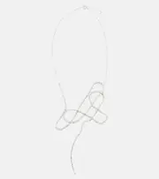 [Dries Van Noten] Dries Van Noten Embellished necklace One Size silver
