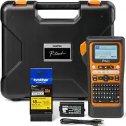 Brother PT-E310BTVP P-Touch Portable Label Printer Set 18mm Bluetooth USB-C with Case