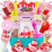 Froyo Candy Slime Kit, Make Your Own Ice Cream, Strawberry Donuts, Frozen Pin...