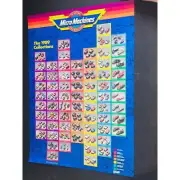 Micro Machines Poster Lewis Galoob Toys 1988 Scale Miniatures The 1989 Collectio