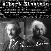 Albert Einstein FBI Files - Correspondences - Atomic Bomb Papers USB Drive