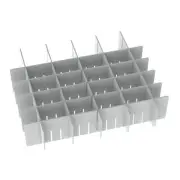 Metro FL142 Egg Crate-Style Divider Kit for Flexline and Lifeline 6" Drawers