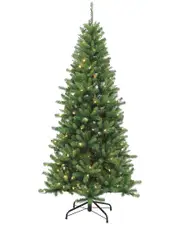 Sterling Tree Company 7ft Pre-Lit Ozark Pine With 230 Dual Color Changing Led Lights