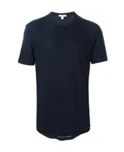 James Perse Clear Jersey Crewneck T-Shirt 1,2,4,5 Black