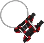 GALPADA Blind Dog Safety Harness with Collision Ring Vest for Blind Dogs Durable and User Friendly Design for Secure Navigation and Confidence Building