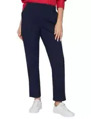 Millers - Womens - Pants / Trousers - Winter - Blue Stretch Casual Work Clothes