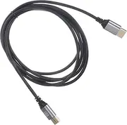 Hoement Video Cord Male to Male Cable for Tv Computer Monitor Ultra Thin Flexible Design for Easy Installation Core for Stable Signal Transmission