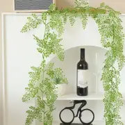 Green Plant Artificial Plant Vines Wall Hanging Fake Plants Home Garden Decor