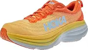 [HOKA ONE ONE] Hoka One Men's Bondi 8 Running Shoes, Puffin S Bill Amber Yellow, 9 US