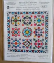 Fiesta de Talavera, Machine Applique Designs Quilt Patterns With CD NEW