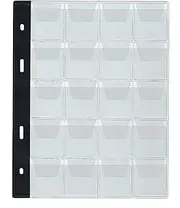 COLLECTOR - Coin or Medal Album Pages, Dividers, Folders, Additional Refill Sheets, Coin Book Inserts