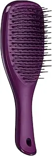 Tangle Teezer | The Mini Ultimate Detangler Hairbrush |Gentle on Wet Hair | Two-Tiered Teeth & Comfortable Handle | Ideal for Kids And Travel | Reduces Knots & Breakage | Midnight Plum