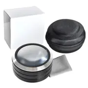 Easy To Clean Optical Glass Magnifier for Clear Viewing and Paperweight Function