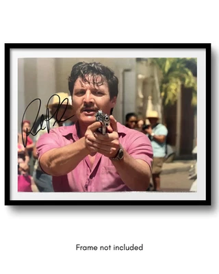 Pedro Pascal - in Narcos TV Series Hand Signed 12x8 Movie Photo Autograph + COA