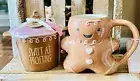 NEW Rae Dunn “Sweet As Frosting” Crock And Peppermint & Pine Gingerbread Mug Set