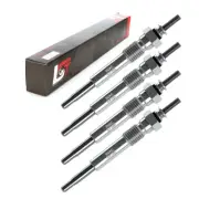 4x Glow Plugs BAR 20.5 Volt for Isuzu Elf 150 250 C240 4BA1