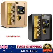 AU Digital Electronic Safe Office Home Cash Jewelry Deposit Safe Security Box