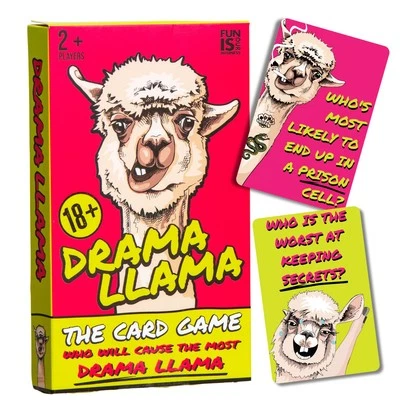 Boxer Gifts Drama Llama - 18+ Card Game NSFW Birthday Gift for Adults